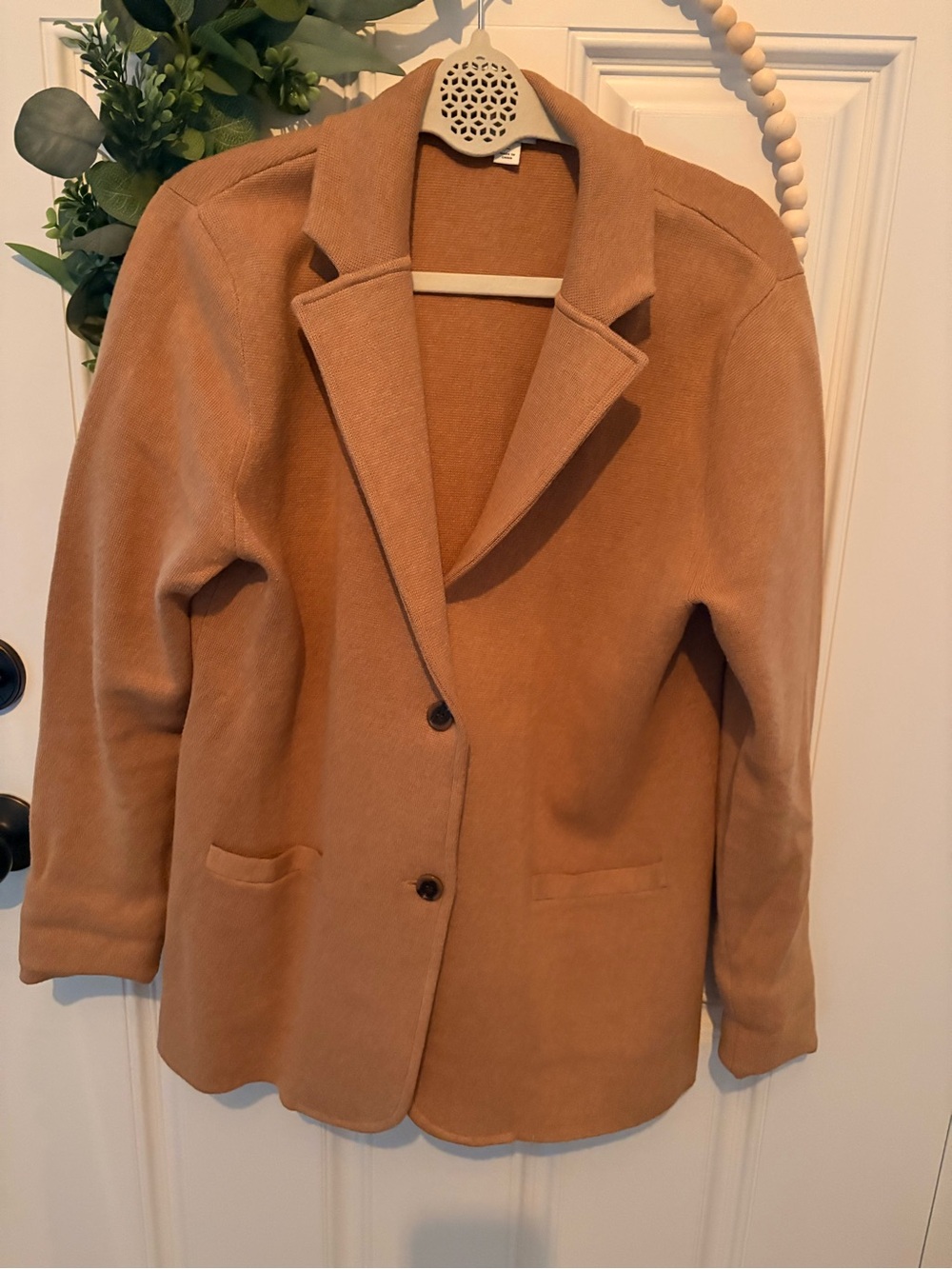 J. Crew Camel-Colored Single-Breasted Blazer